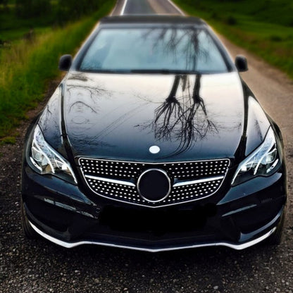 💥GRIGLIA RADIATORE NERO DIAMANTE ADATTO PER Mercedes Benz C207 W207 E Coupe💥