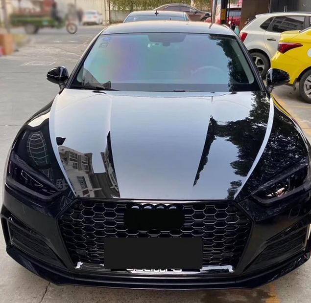 💕ART.7869  GRIGLIA  Audi A5 B9 2017-2019 S5 RS5 NERO LUCIDO 💕