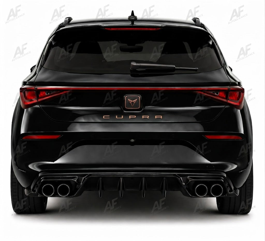 💕ART. 1437+ART.2020 FLAPS+DIFFUSORI CUPRA FORMENTOR /LEON  20+ NERO LUCIDO💕