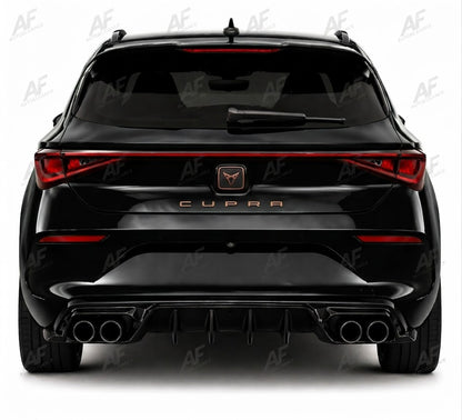 💕ART. 1437+ART.2020 FLAPS+DIFFUSORI CUPRA FORMENTOR /LEON  20+ NERO LUCIDO💕