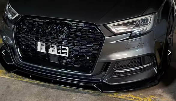 ART.7599  SPLITTER  Audi A3 S-Line S3 8V 2017 -2020