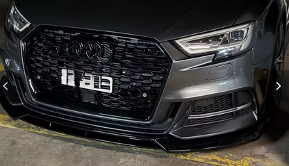 ART.7599  SPLITTER  Audi A3 S-Line S3 8V 2017 -2020