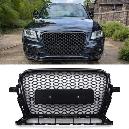 💫ART.3936 Griglia Radiatore per Audi Q5 8R SQ5 13-16 (Nero Lucido)💫
