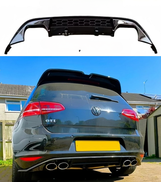 ART.5110 DIFFUSORI  VW Golf 7 GTI GTD GTE TSI TDI R-Line  2012-2017