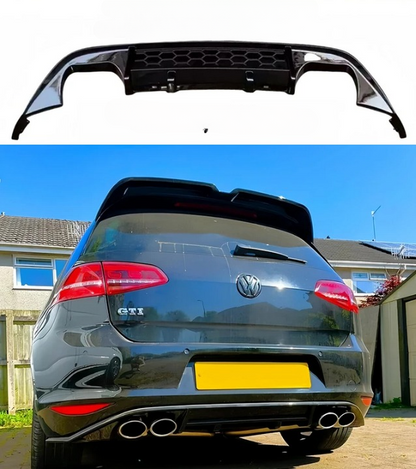 ART.5110 DIFFUSORI  VW Golf 7 GTI GTD GTE TSI TDI R-Line  2012-2017