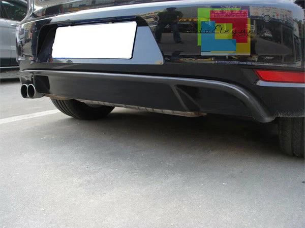 UNDER BUMPER SPOILER VW GOLF 6 08-12 REAR DIFFUSER GTI LOOK 