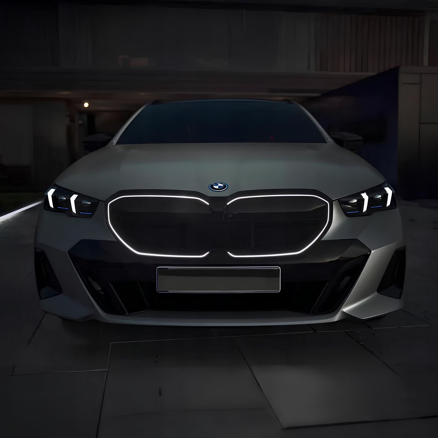 👉ART.10448 Griglia Renale Illuminazione LED con Cablaggio per BMW Serie 5 G60 G61 2023-👈