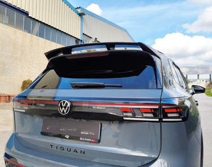 ART.9555 SPLITTER Volkswagen Tiguan Mk3 R-Line NERO  LUCIDO