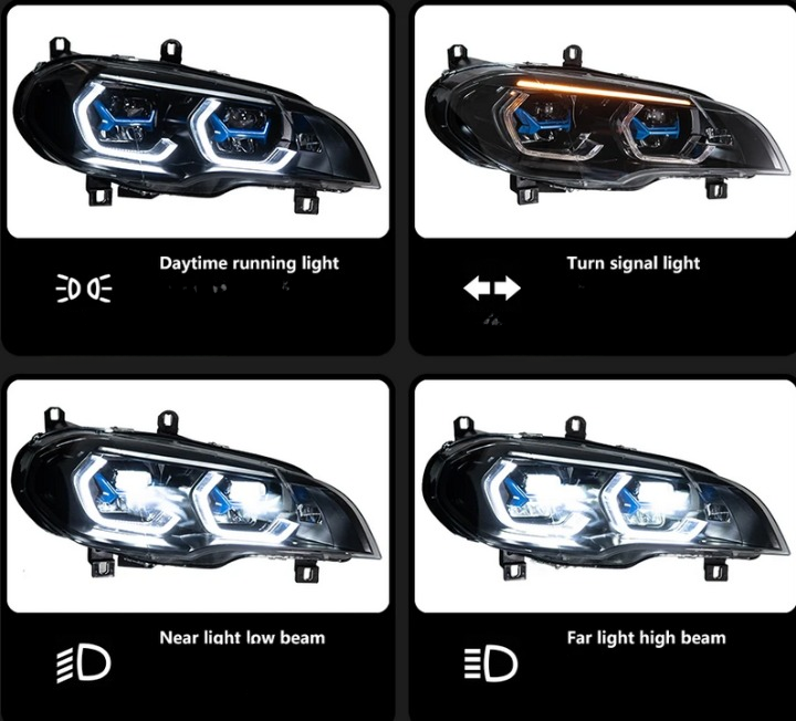 💕FARI  ANTERIORI  FULL FULL  LED  BMW E70 X5💕