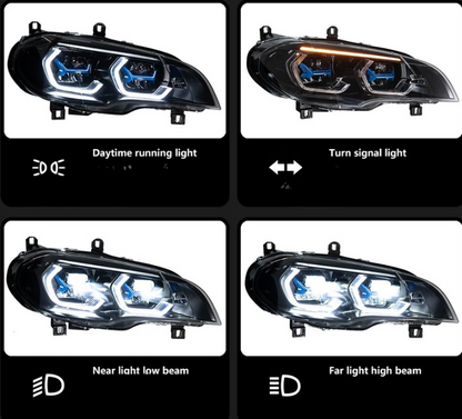 💕FARI  ANTERIORI  FULL FULL  LED  BMW E70 X5💕
