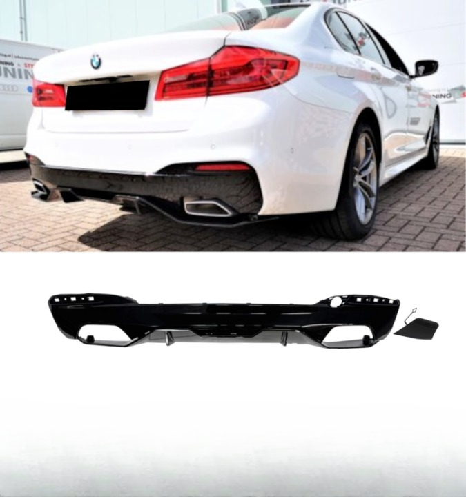 💕BODYKIT  BMW SERIE 5 G30 G31 PRE-LCI M SPORT NERO  LUCIDO💕
