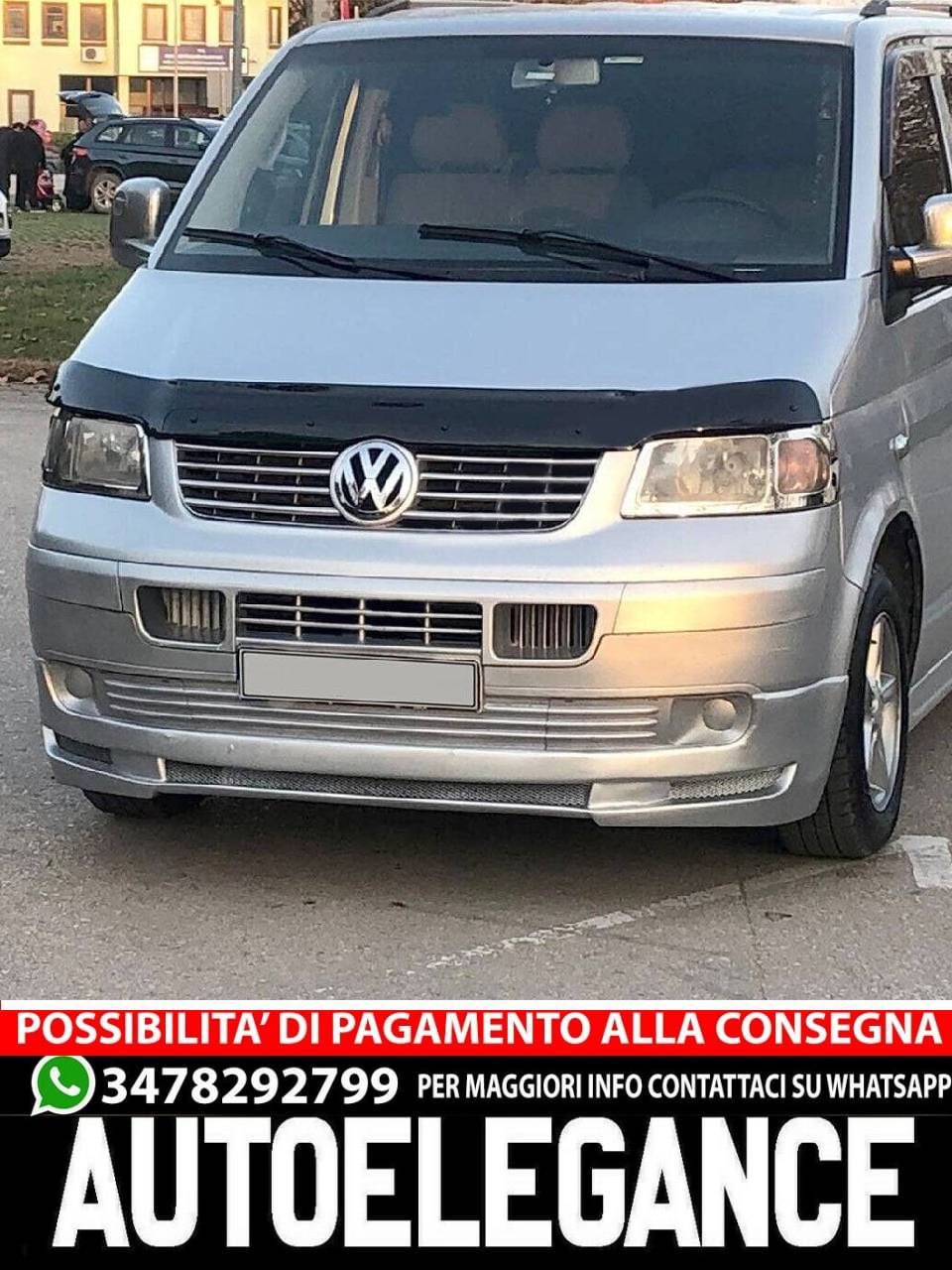 PROTEZIONE COFANO adatta per VW VOLKSWAGEN Transporter T5 2003-2009