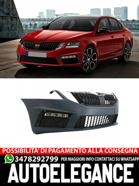Front bumper suitable for Skoda Octavia III 5E Facelift (2017-2019)RS Design
