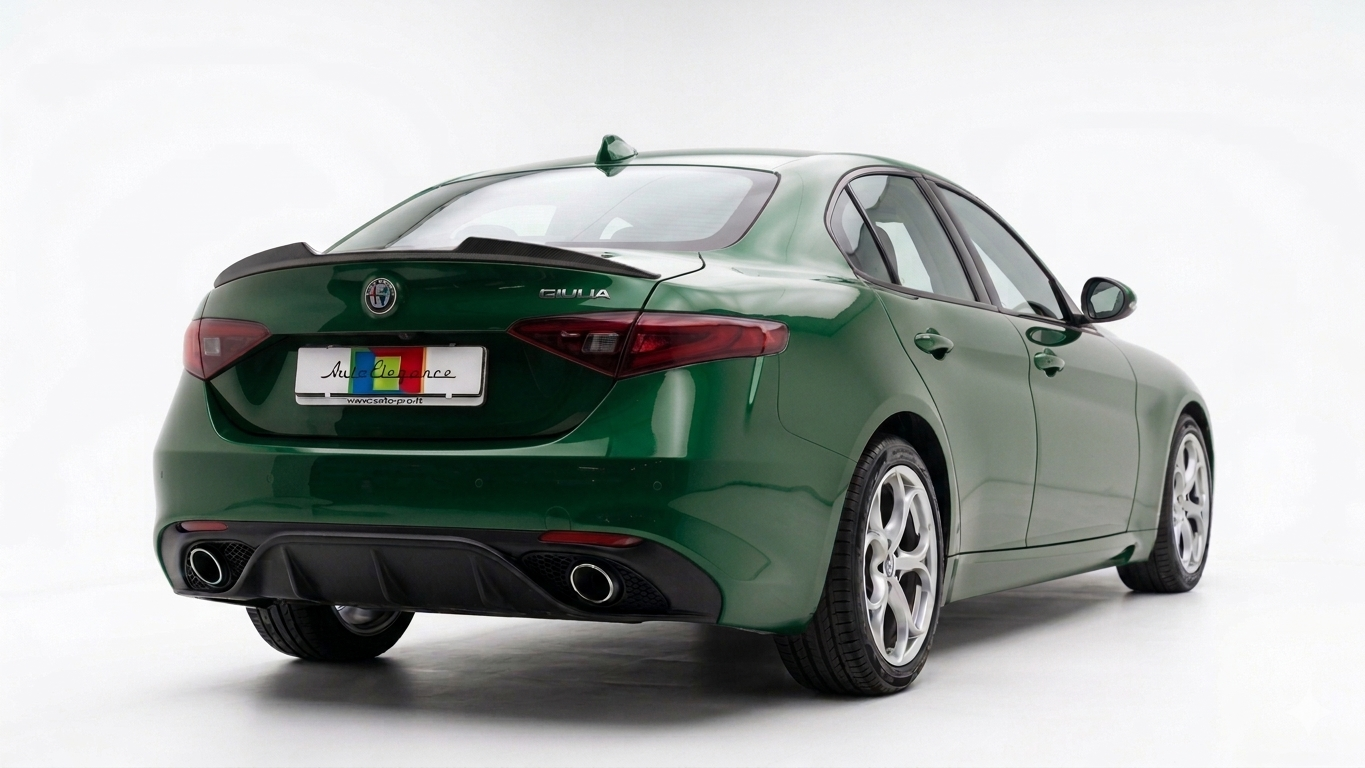 💕ART. 0073 SPOILER ALFA GIULIA NERO LUCIDO💕
