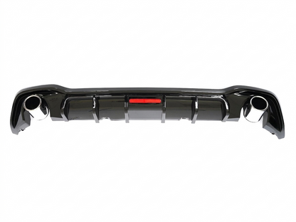 💕 Diffusore Posteriore Adatto per VW Golf VIII 19-24 Sport LED Twin Outlet 💕