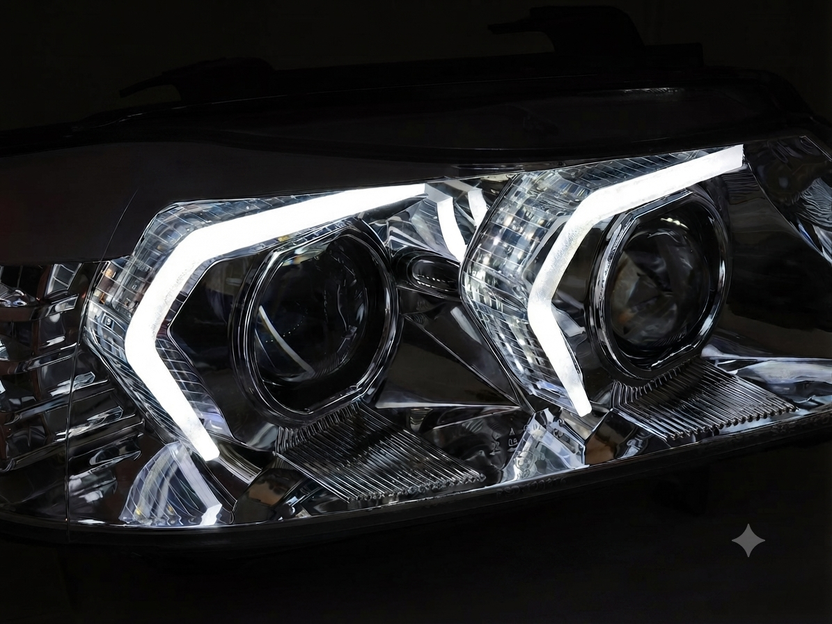 SPLITTER SUITABLE FOR VW GOLF 8 GTI GTD RLINE LOOK GLOSSY BLACK SPORTY DESIGN 