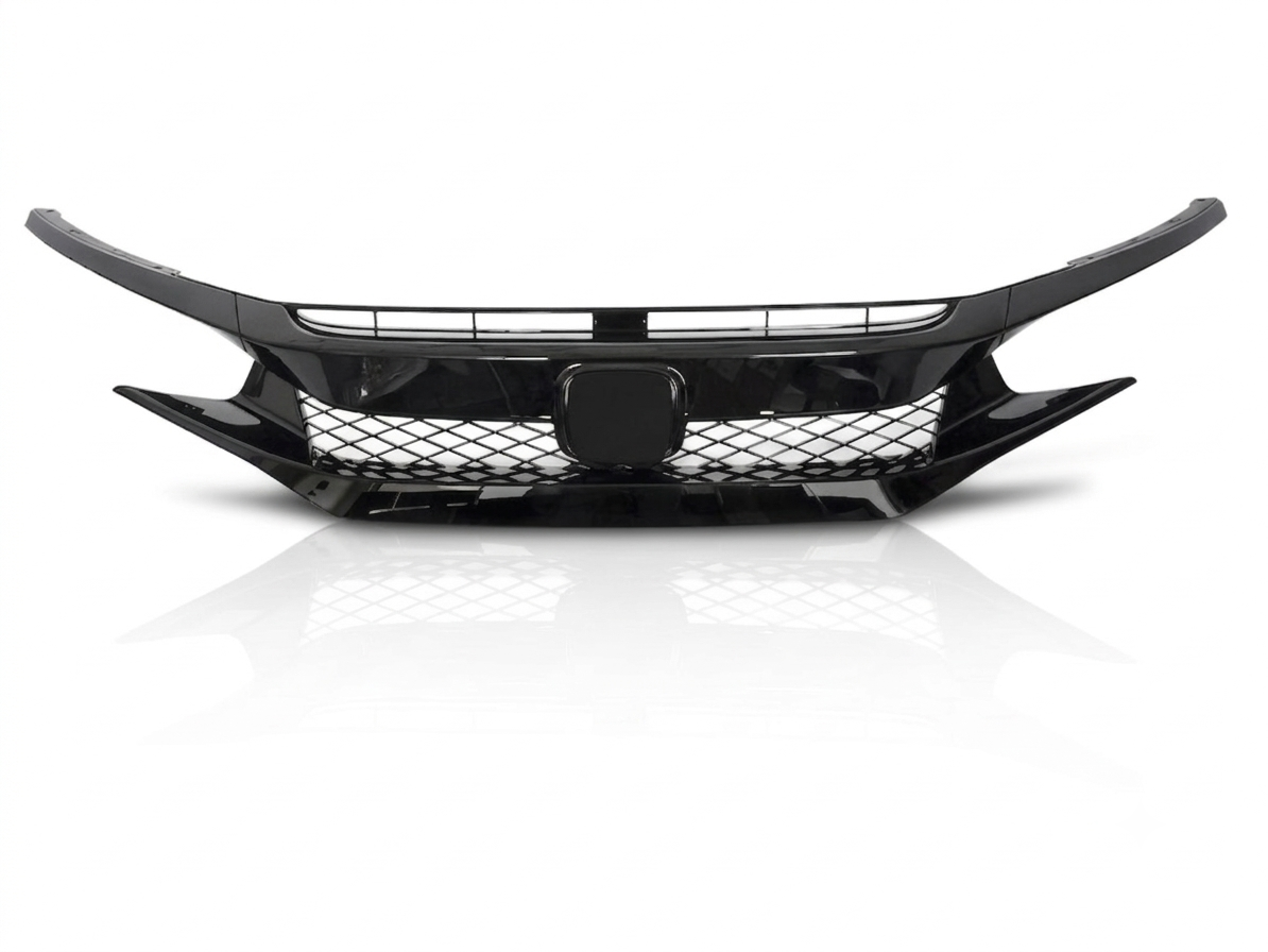 SPLITTER SUITABLE FOR VW GOLF 8 GTI GTD RLINE LOOK GLOSSY BLACK SPORTY DESIGN 