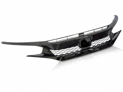 SPLITTER SUITABLE FOR VW GOLF 8 GTI GTD RLINE LOOK GLOSSY BLACK SPORTY DESIGN 