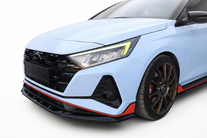 💕 Splitter Anteriore Adatto per Hyundai i20 N Mk3 2020-2024 Nero Lucido 💕