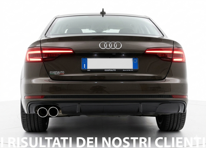 💕DIFFUSORE AUDI A4 B9 2016-2018 NERO LUCIDO 💕
