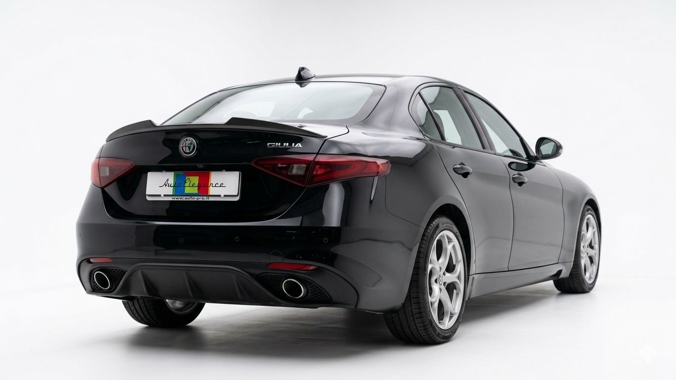 💕ART. 0073 SPOILER ALFA GIULIA NERO LUCIDO💕
