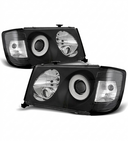 SPLITTER SUITABLE FOR VW GOLF 8 GTI GTD RLINE LOOK GLOSSY BLACK SPORTY DESIGN 