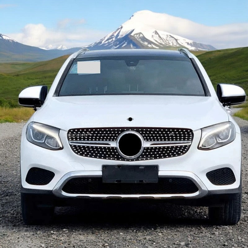 ⭐GRIGLIA ADATTO PER MERCEDES GLC Classe X253 2015 - 2018 argento⭐