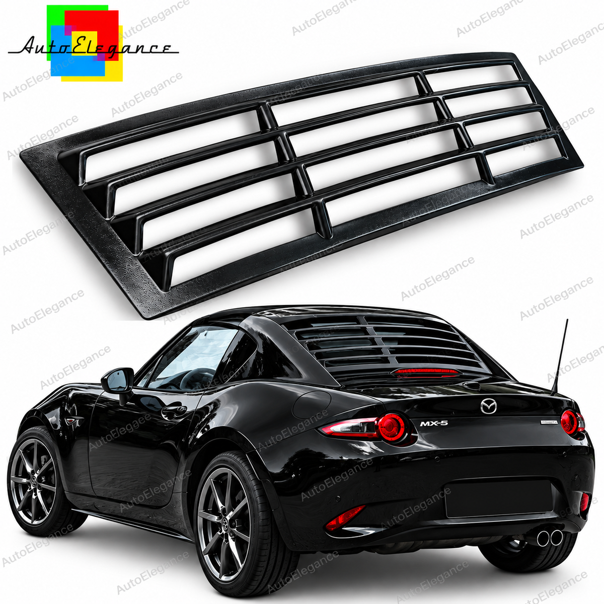 👉ART.10894 louver lunotto posteriore adatto per Mazda Miata MX5 2015-2024👈