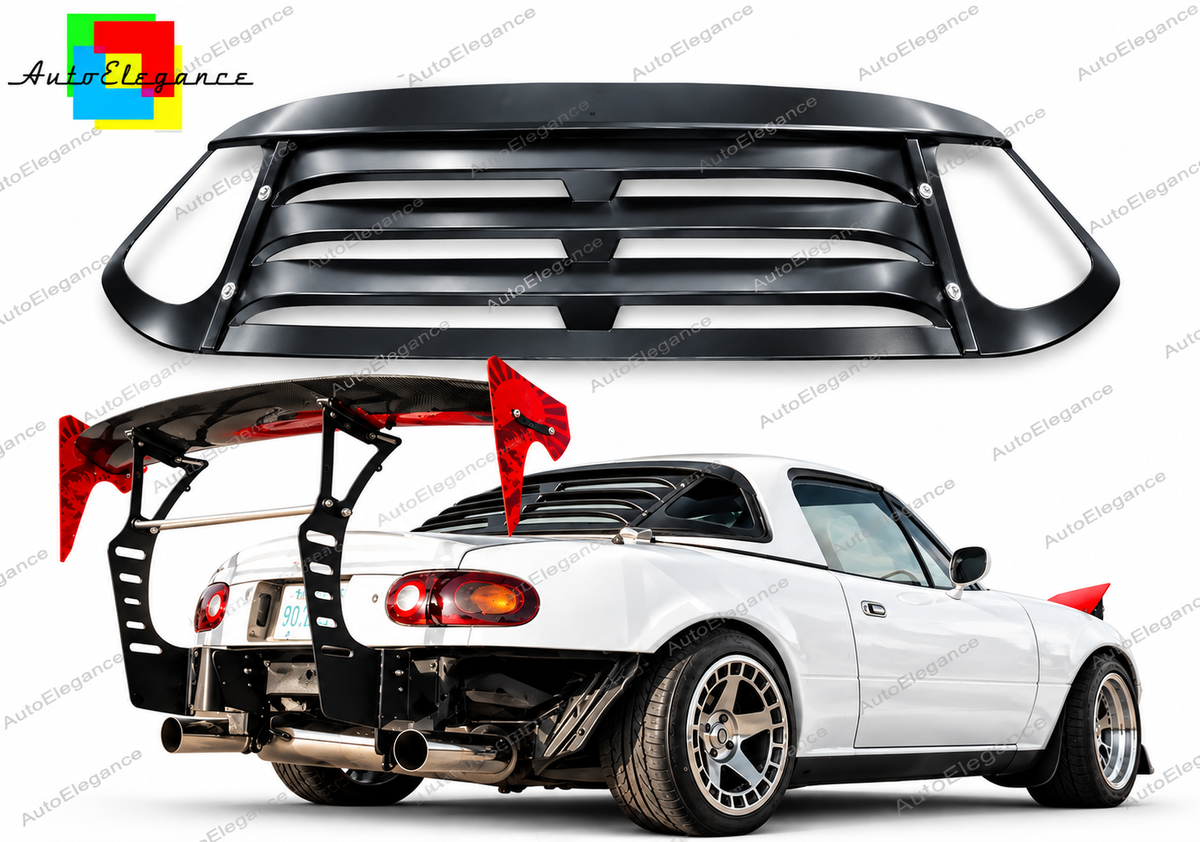 👉ART.10890 Louver lunotto posteriore adatto per Mazda MX5 (Miata) 1989-2005👈