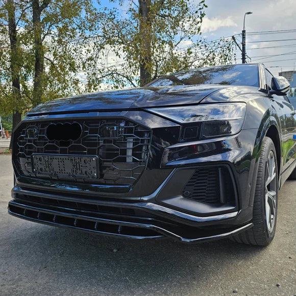 💫ART.4795 GRIGLIA SPORTIVA NERO LUCIDO PDC PER AUDI Q8 2018-2023💫