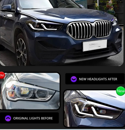 💕FARI  ANTERIORI FULL  LED  BMW X1 F48 💕