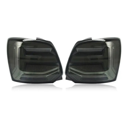 💎TAIL LIGHTS SUITABLE FOR VW Polo MK5 6C 6R 2010-2018 BLACK RED💎