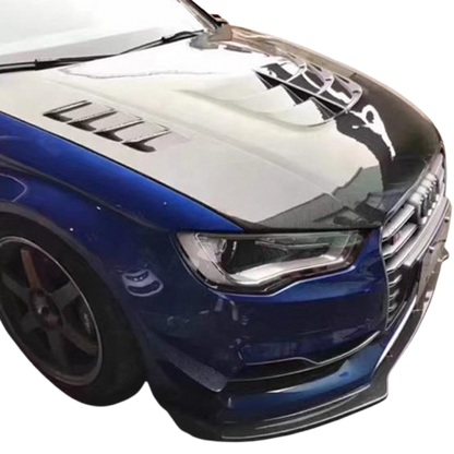 💫ART.4270 Cofano (in carbonio) adatto per Audi A3 2017-2019 Sedan / Sportback💫