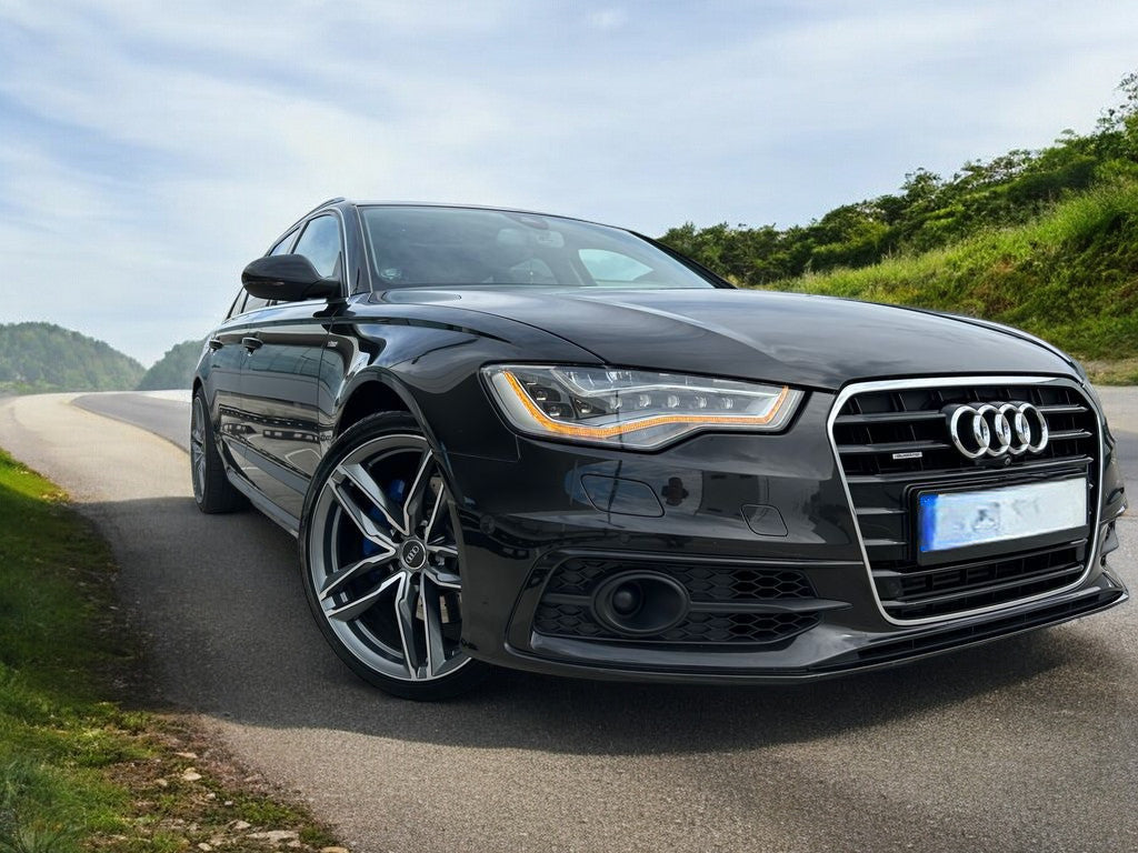 💥Griglie di ventilazione lifting Audi A6 C7 2014 - 2018 nera con ACC S Line S💥