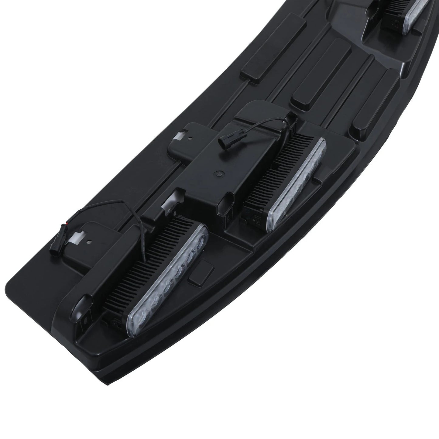 💕SPOILER ANTERIORI CON LED  LAND ROVER  DEFENDER 110 L663 NERO  LUCIDO 2020+ 💕