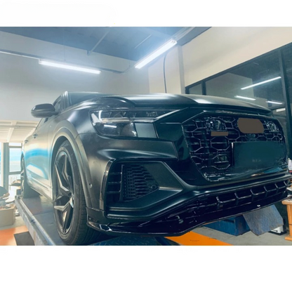 💫ART.8089 Griglia a nido d'ape per Audi Q8 SQ8 S-Line 2018-2021💫