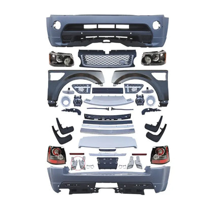 Complete conversion bodykit for Range Rover Sport L320 (05-12) to Facelift