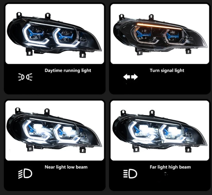 💕  FARI  ANTERIORI BMW E70 X5 FULL LED 2007-2013  💕