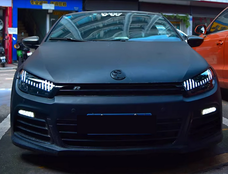 💕 FARI  ANTERIORI FULL  LED VW Scirocco 3 TSI TDI R 2009-2017 DRL💕