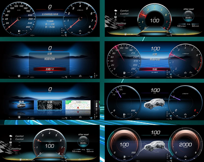 💕COCKPIT VIRTUAL  BENZ C GLA CLA W176 117C177 X156 2015-2018 💕