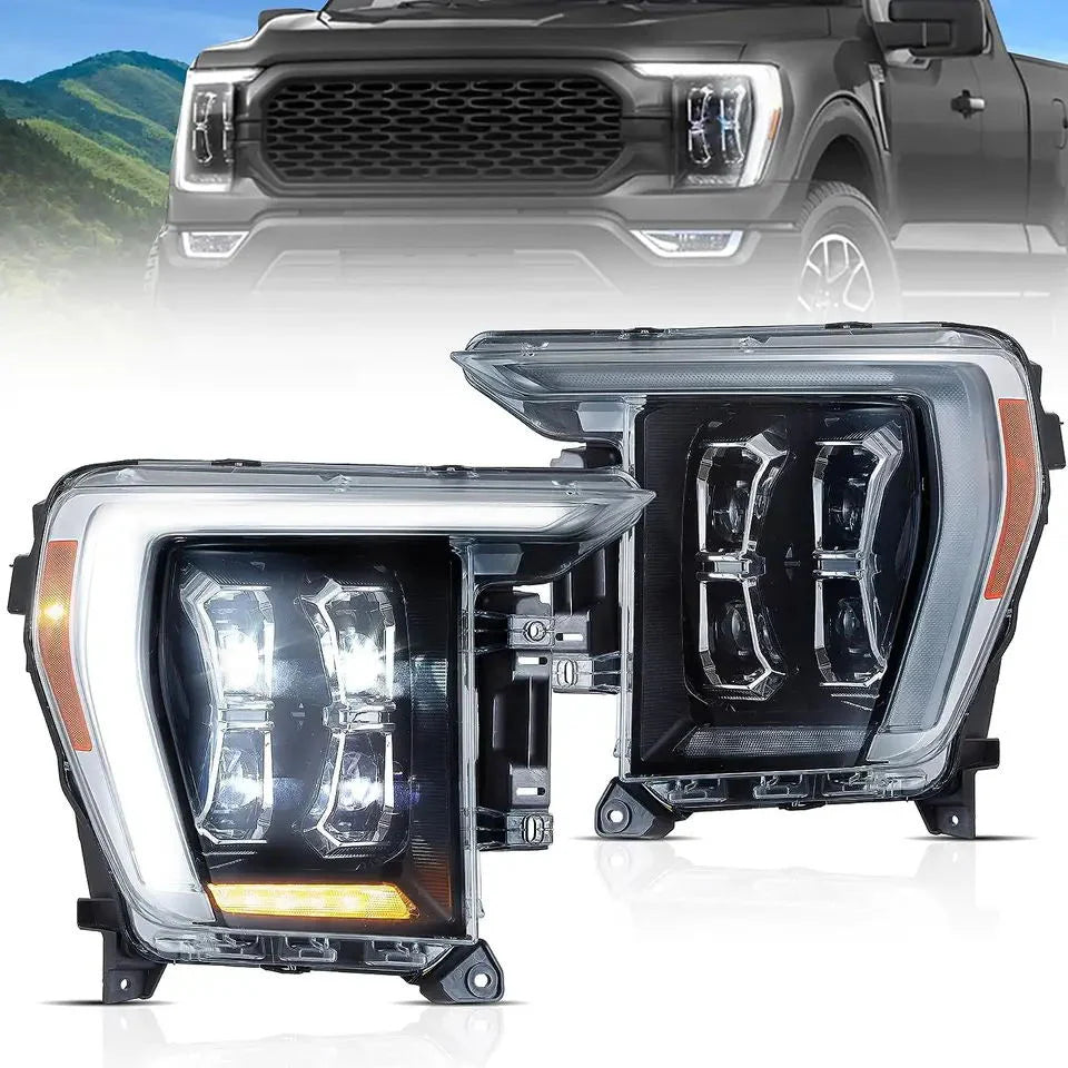 Fari a proiettore LED adatti per Ford F150 2021 2023 14a generazione F-150 Raptor 2021-2023