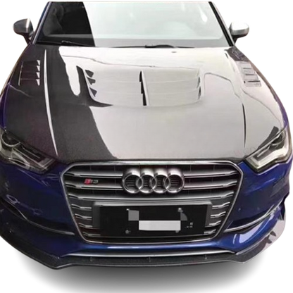 💫ART.4270 Cofano (in carbonio) adatto per Audi A3 2017-2019 Sedan / Sportback💫