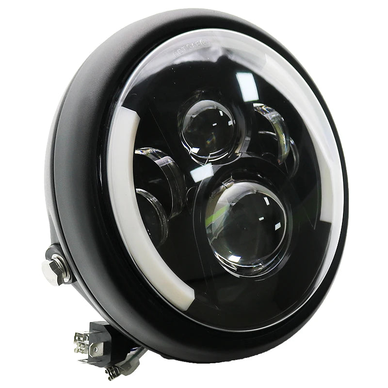 💫ART.4463 Faro Anteriore LED da 7,5 pollici per Kawasaki Cafer Racer / Yamaha💫