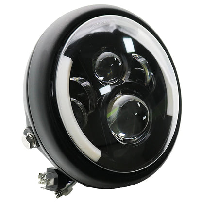 💫ART.4463 Faro Anteriore LED da 7,5 pollici per Kawasaki Cafer Racer / Yamaha💫