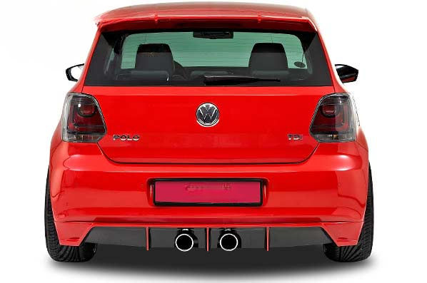 Terminali di scarico adatto per Audi A1 / VW Polo 5 tipo 6R