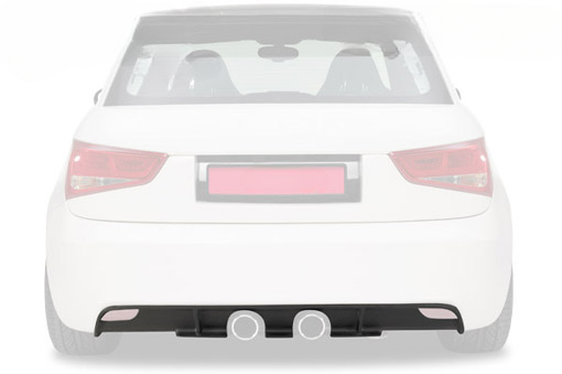 Diffusore con set terminali di scarico adatto per Audi A1