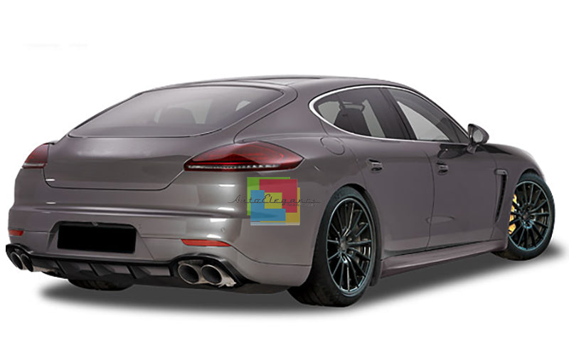 PORSCHE PANAMERA 2013-2016 DIFFUSORE SPORTIVO POSTERIORE SOTTO PARAURTI -1-