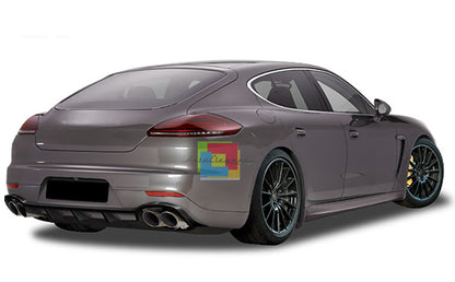 PORSCHE PANAMERA 2013-2016 DIFFUSORE SPORTIVO POSTERIORE SOTTO PARAURTI -1-