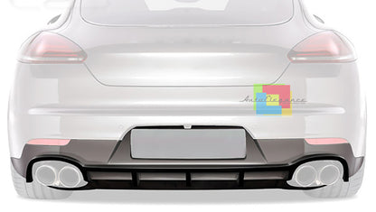 PORSCHE PANAMERA 2013-2016 DIFFUSORE SPORTIVO POSTERIORE SOTTO PARAURTI -1-