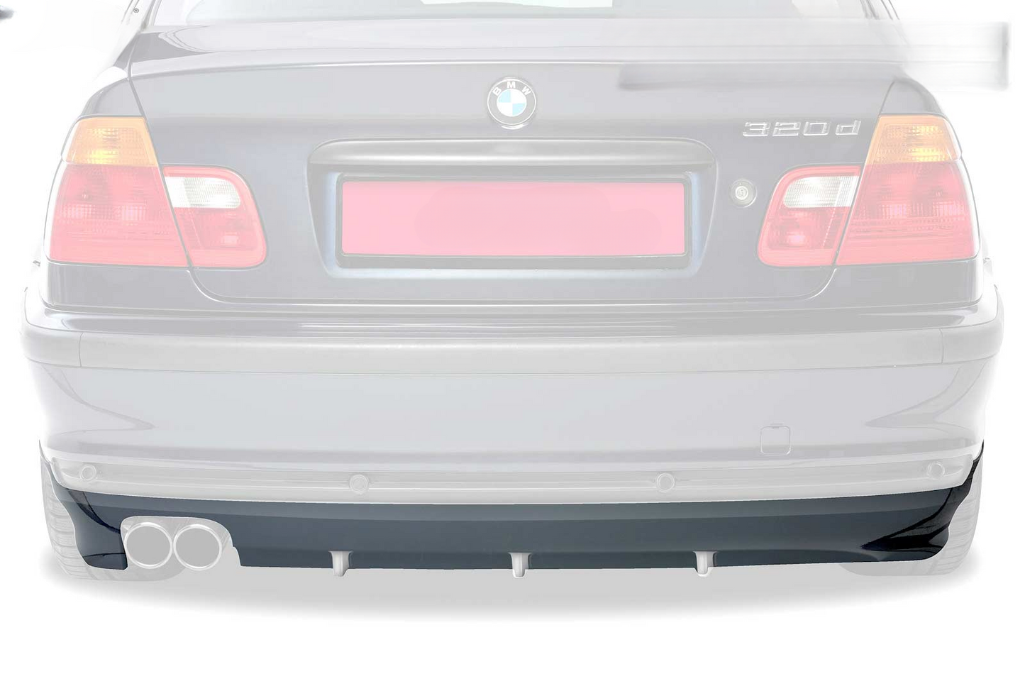 Diffusori posteriore adatto per BMW 3er E46 Limo / Touring